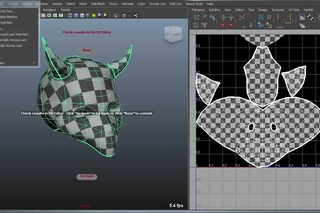 Maya Bonus Tools - Auto Unwrap UVs