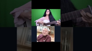 Ля музыка ещё🤣 Притворяюсь итальянкой🙃🎸 #shorts #пранк