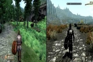 TES : Oblivion vs Skyrim