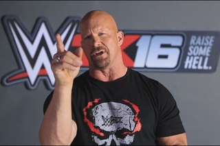 WWE 2K16 Smoking Skull T-shirt