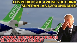 TRIUNFA EL C919 CHINO SOBRE BOEING MS DE 1,200 PEDIDOS TRAS EL AIRSHOW DE SINGAPUR.