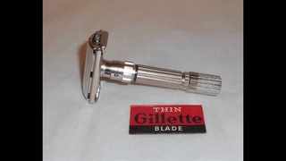 Gillette FatBoy 1950 TTO Adjustable Refurbished Replated Palladium E2PX1