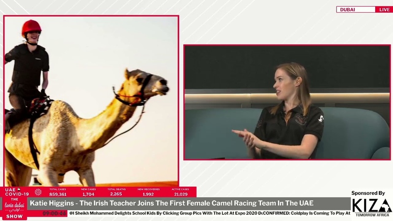 Katie Higgins The Irish Teacher Joins The First Female Camel Racing Team In The