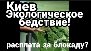 КИЕВ Экологическое БЕДСТВИЕ! КАРМА ЗА ВОДНУЮ БЛОКАДУ!?