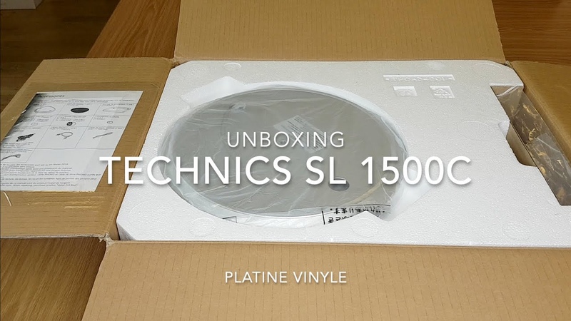Unboxing platine vinyle Technics SL 1500 C ( No