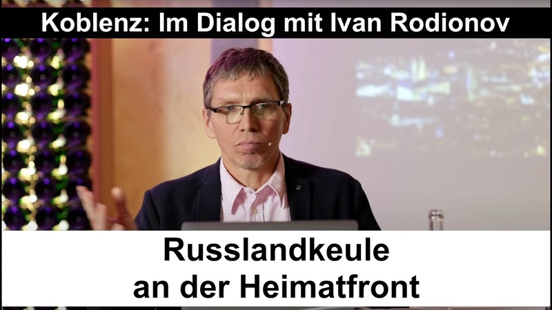 Ivan Rodionov: Es gibt in Deutschland keine funktionierenden