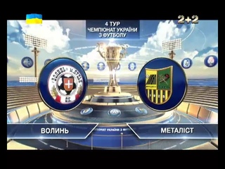 Волынь - Металлист - 2:2. Обзор матча