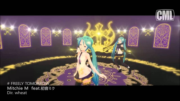 MMD FREELY TOMORROW ( Islam Gothic Lat miku) by Wheat