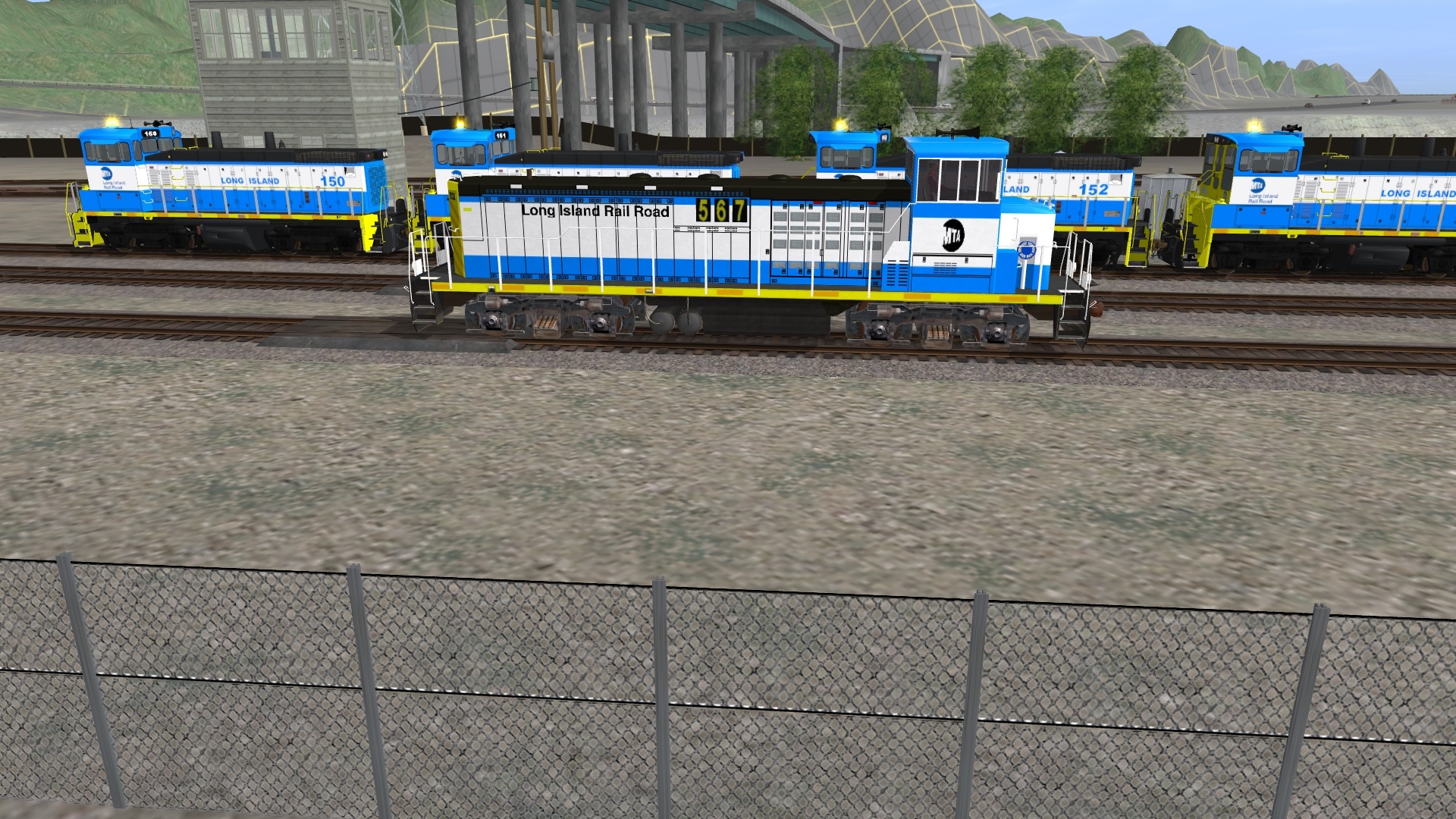 Green Goat GG20B LIRR MTA BLACK LOGO
