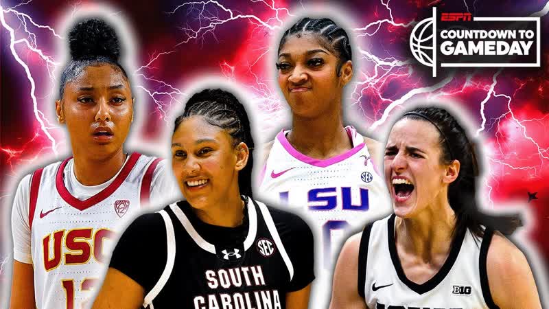 Is Caitlin Clark the GOAT + LSU, South Carolina preview, Countdown to Womens College Game