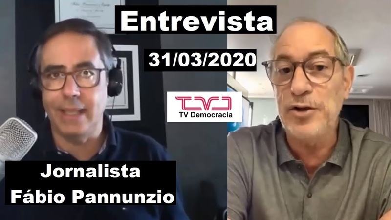 Ciro Gomes na TV Democracia Bolsonaro está isolado dentro e fora do Brasil (31, 03,