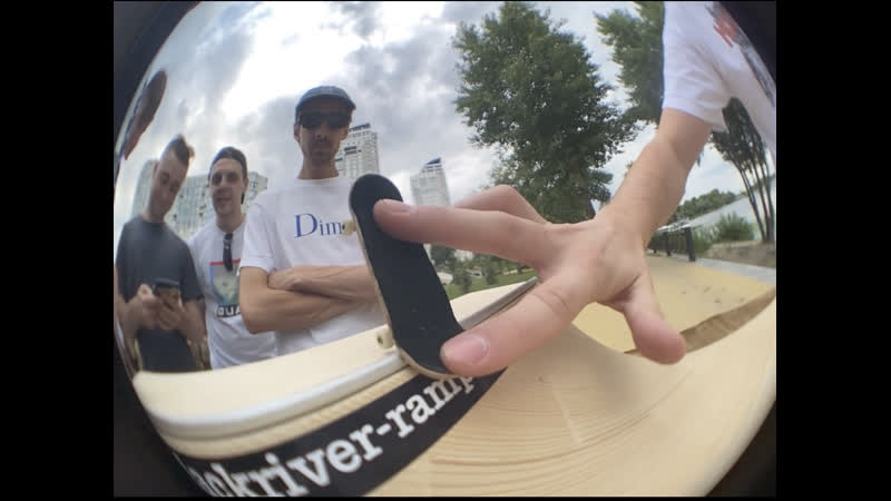 The Best Outdoor Fingerboard Video in
