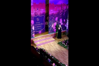 Ella from X Factor sings at Ted Baker