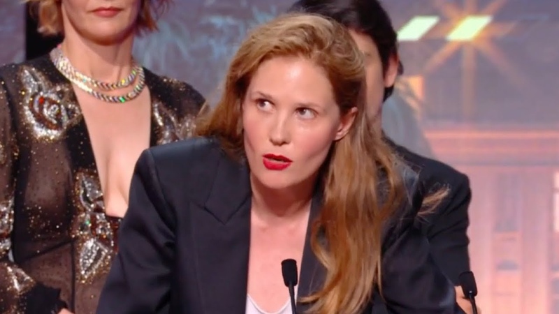 Justine Triet Palme dor pour Anatomie dune chute (discours complet) Cérémonie du
