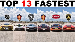 FH5 Epic DRAG RACE - Venom F5, Jesko, RTR, X5M, Veyron, Agera Rs, MT900, F1 GT, Evija, Rimac, M400