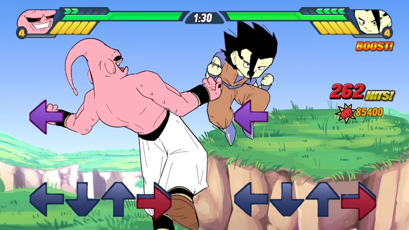 FNF FNF: Tenkaichi ( Gohan vs Super Buu) The Meteor ( Dub) (composed by eden essence) (