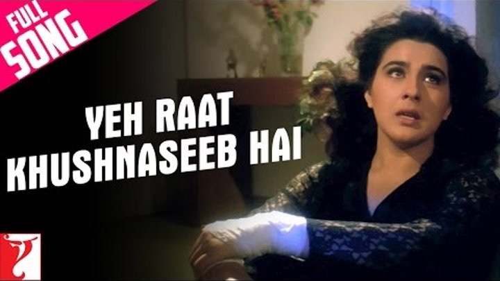 Yeh Raat Khushnaseeb Hai Full Song, Aaina, Jackie Shroff, Amrita Singh, Lata