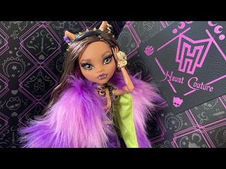 MONSTER HIGH HAUNT COUTURE CLAWDEEN WOLF DOLL REVIEW AND UNBOXING