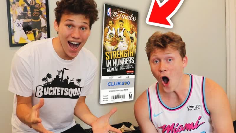 SURPRISING SUPERFAN WITH 2500 NBA FINALS
