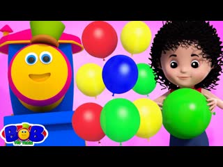 Balloon Song + More Nursery Rhymes & Cartoon Videos for Kids