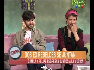 Felipe y Camila hablan de su banda:  “La Miss Tijuana“ - AM