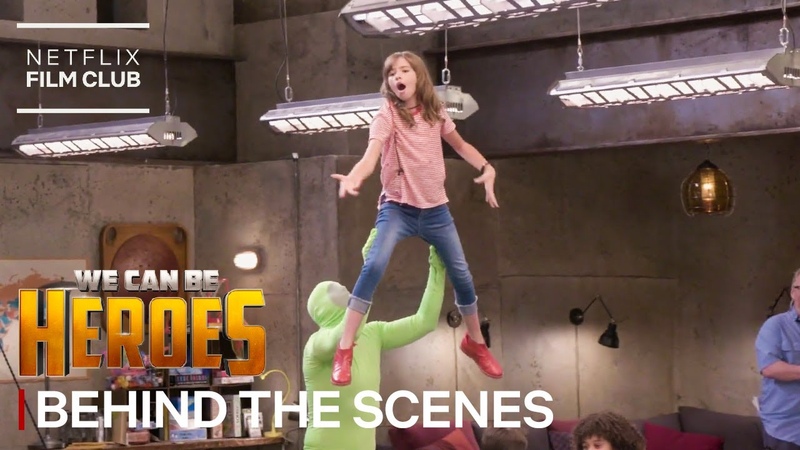 Making Of Meet The Super Kids Scene, We Can Be Heroes,