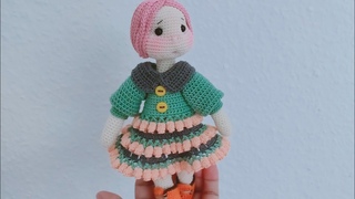 Tulips crochet dress 👗 tutorial