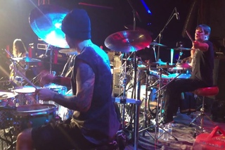 Drum off - Chad Szeliga (Breaking Benjamin, Black Label Society) and Ray Luzier (KoRn)