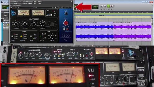 API 2500 Compressor Hardware vs Plugin comparison Stereo Acoustic Guitar Mix best