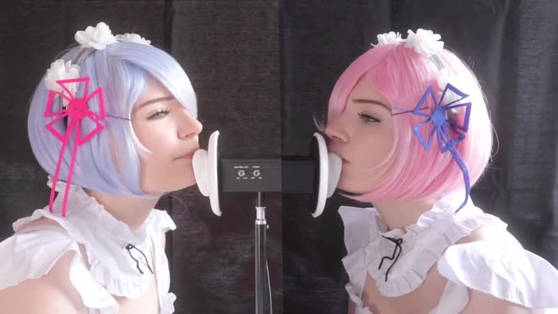 ASMR Twin Ear Eating Rem Ram Re ZERO 10 K Special