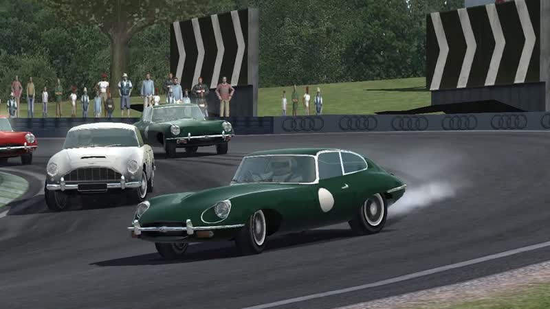 Jaguar E Type Series II Brands Hatch Indy, Vintage Classic, Gameplay TOCA Race Driver