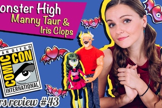 Manny Taur & Iris Clops (Мэнни Таур и Айрис Клопс) Monster High, SDCC, BHN07