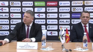 Пресс-конференция после матча «Трактор» – «Куньлунь Ред Стар».