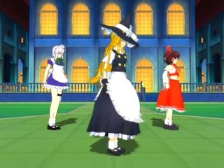 MMD Cup Touhou MichaelSmooth Criminal
