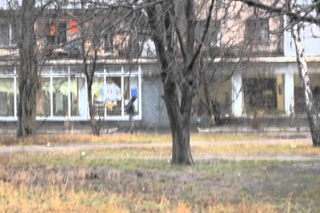 The first snow fell in Cherkassy