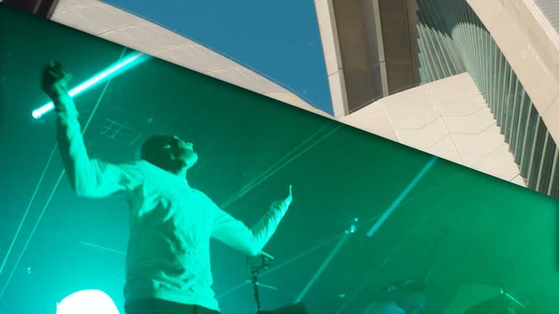 Underworld Listen To Their No live at Sydney Opera House