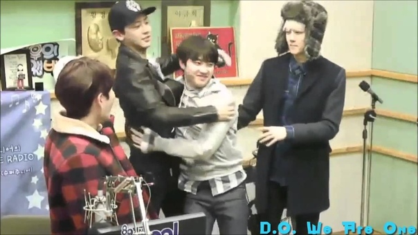 Cute Moment with D. O Omma