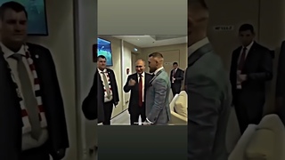 Vladimir Putin and conor McGregor  #putin #president #russia #respect #mcgregor #king