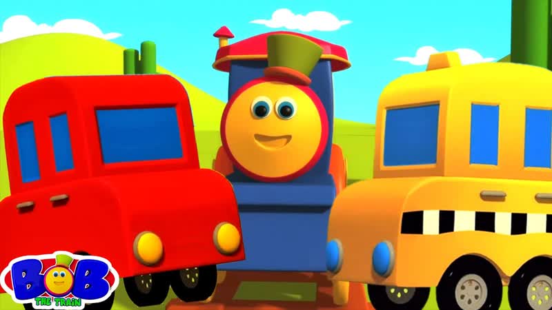 Transport Train, Learning Videos Nursery Rhymes for Children by Bob the