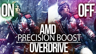 AMD Precision Boost Overdrive Ryzen ON / OFF
