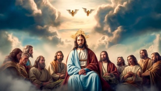 Gregorian Hymns Pray For Wealth, Love And Health Under The Blessings Of Jesus