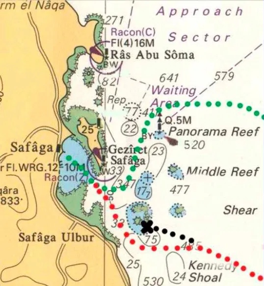 Лихой паромщик. Красное море (Египет), 15 декабря 1991 года. Если вы бывали в Египте, то знаете, что ПДД на улицах крупных туристических муравейников всего лишь условность. На море творится