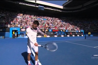Novak Djokovic Does Boris Becker Impression
