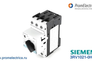 3RV1021-0HA10 Автомат защиты двигателя , 0. кВатт, типоразмер S0 класс 10