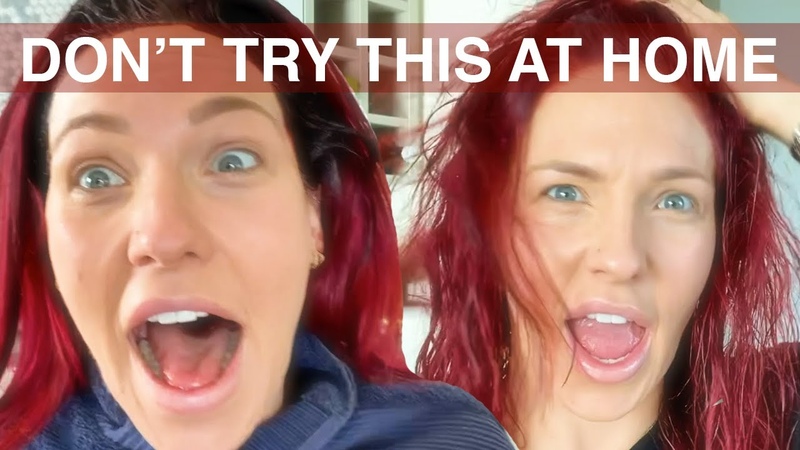 DIY RED HAIR IN QUARANTINE, SHARNA