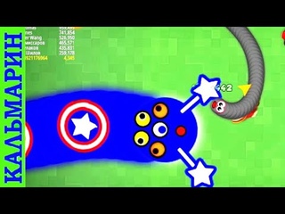 Дерзкое Нападение на Гигантов! Worms Zone.#shorts