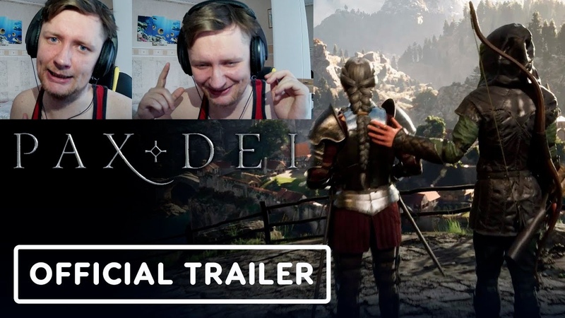 Pax Dei Трейлер и реакция на русском, Мир Божий новая RPG Official