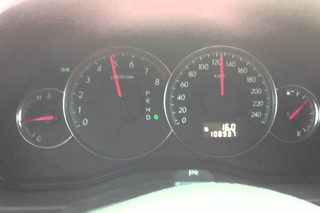 SUBARU LEGACY  AT 0-180 acceleration