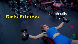 Dumbbells fly | Girls’ gym full body workout | WORKOUT MUSIC