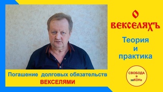 О ВЕКСЕЛЯХ. Теория и практика. Погашение долговых обязательств ВЕКСЕЛЯМИ...